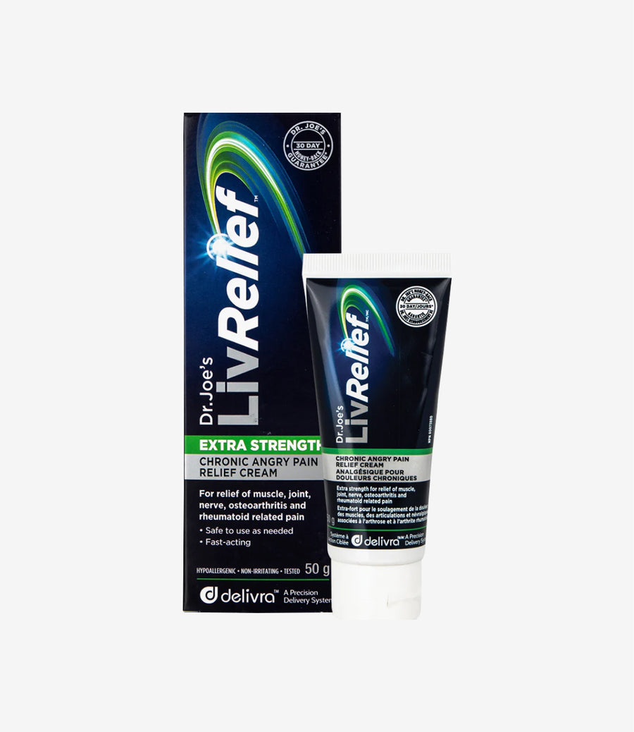 LivRelief Extra Strength Chronic Angry Pain Relief Cream