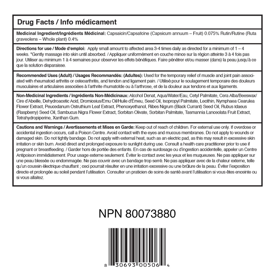 LivRelief Extra Strength Chronic Angry Pain Relief Cream