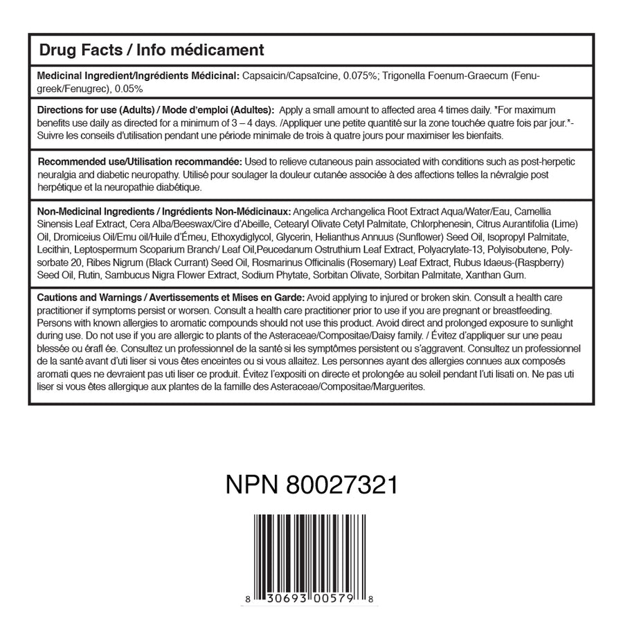 LivRelief Extra Strength Nerve Pain Relief Cream