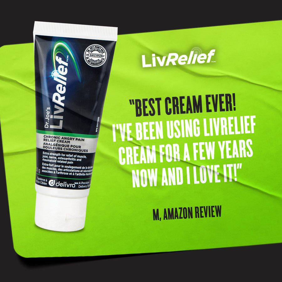 LivRelief Extra Strength Chronic Angry Pain Relief Cream