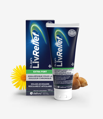 LivRelief Extra Strength Chronic Angry Pain Relief Cream with Arnica