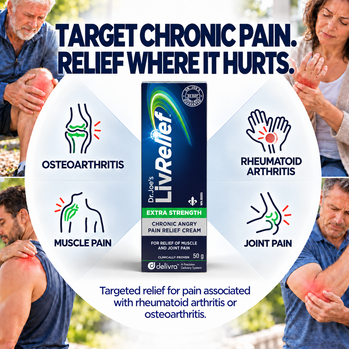LivRelief Extra Strength Chronic Angry Pain Relief Cream