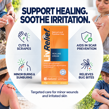 LivRelief Healing Cream