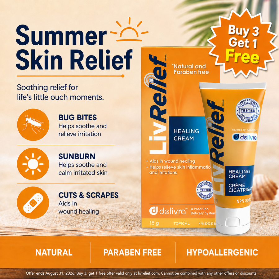 LivRelief crème cicatrisante