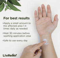 LivRelief Itch Relief Cream 50g
